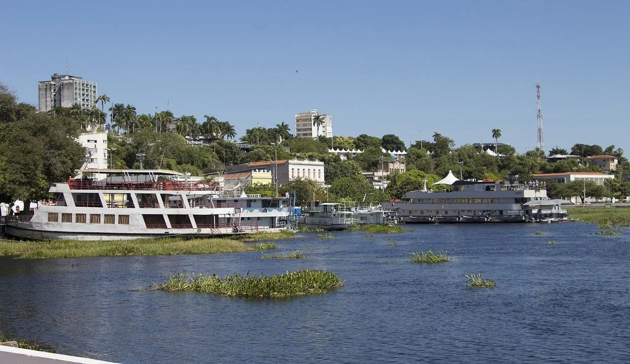 Imagem do Rio Paragua em Corumba
